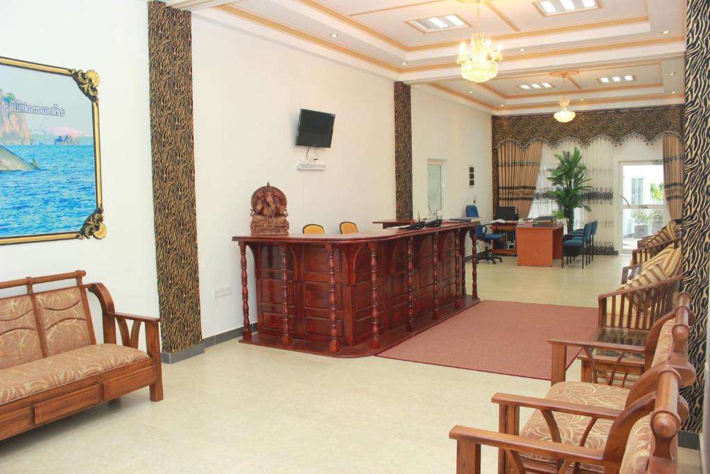 Posezení v ubytování JKAB Park Hotel