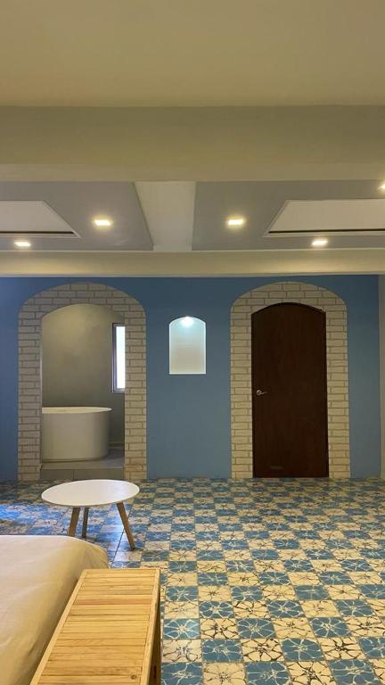TV a/nebo společenská místnost v ubytování PEQUEÑO ENCANTO Hotel Boutique
