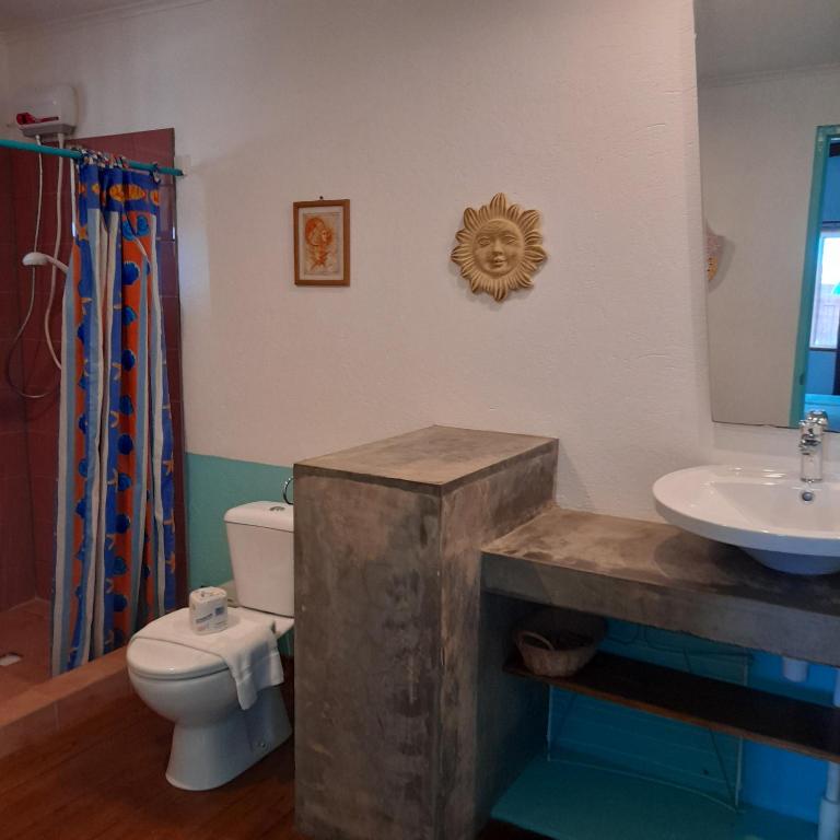 Koupelna v ubytování Caribbean Chillout Apartments