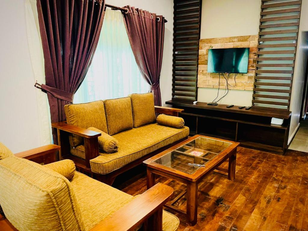 Posezení v ubytování Abbi Holidays - Jaffna Luxurious Villa