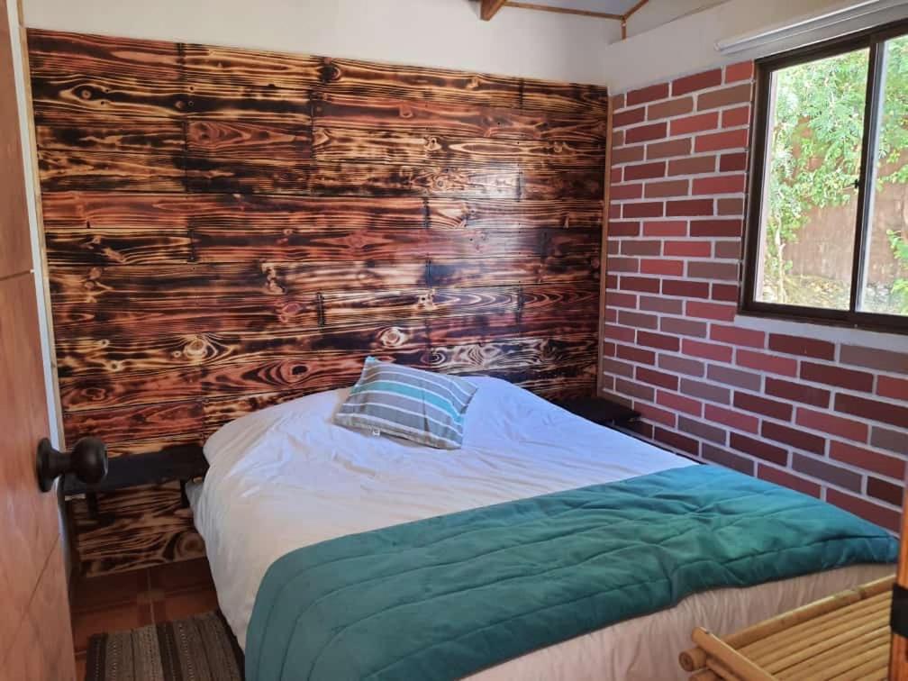 Postel nebo postele na pokoji v ubytování Refugios Pisco Elqui