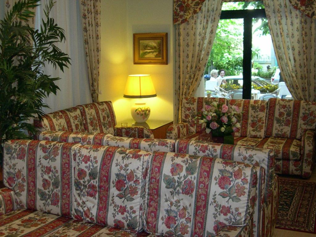 Posezení v ubytování Hotel Brennero e Varsavia