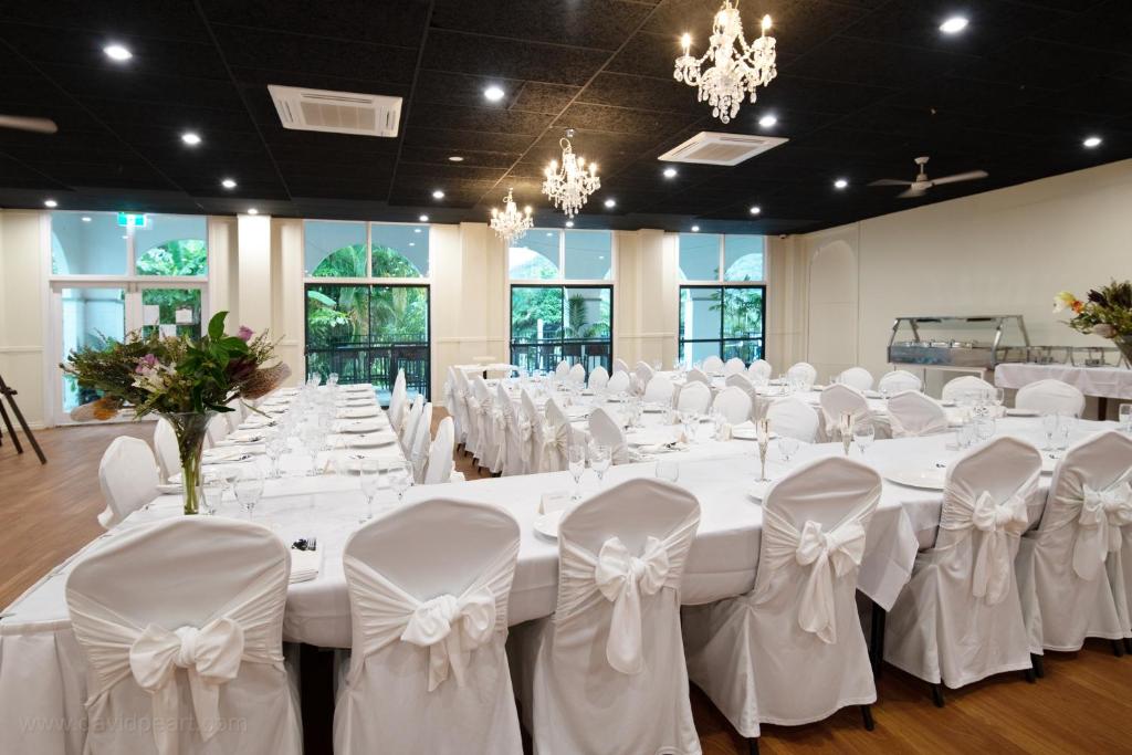 Restaurace v ubytování Amaroo On Mandalay, Magnetic Island
