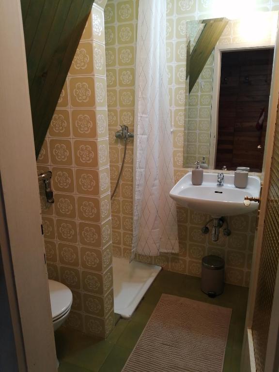 Koupelna v ubytování House Nordika