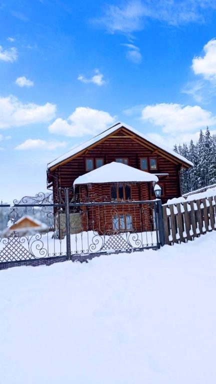 Villa Filiak v zimě
