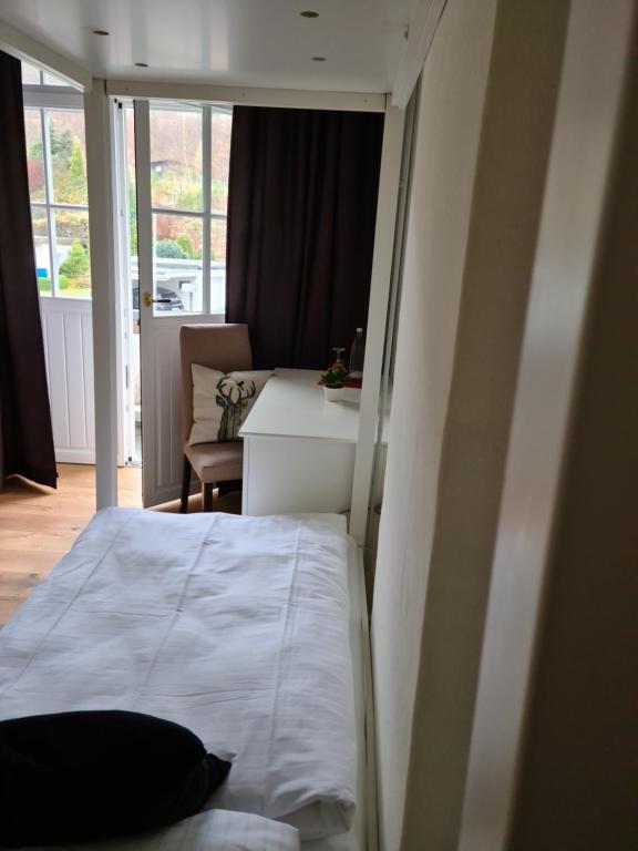 Postel nebo postele na pokoji v ubytování Waldbahnhof Sauerland