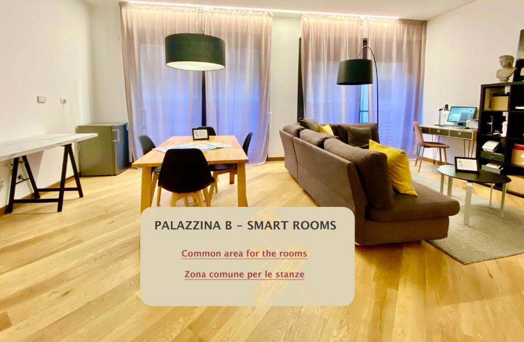 Posezení v ubytování Palazzina B - Smart Rooms