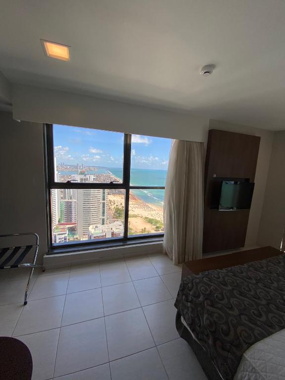 Beach Class Internacional apartamento - Drievoudige Kamer Met Uitzicht Op Zee
