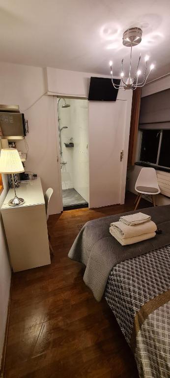 Postel nebo postele na pokoji v ubytování Mi BnB Amsterdam