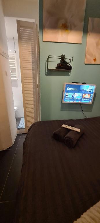 Postel nebo postele na pokoji v ubytování Mi BnB Amsterdam