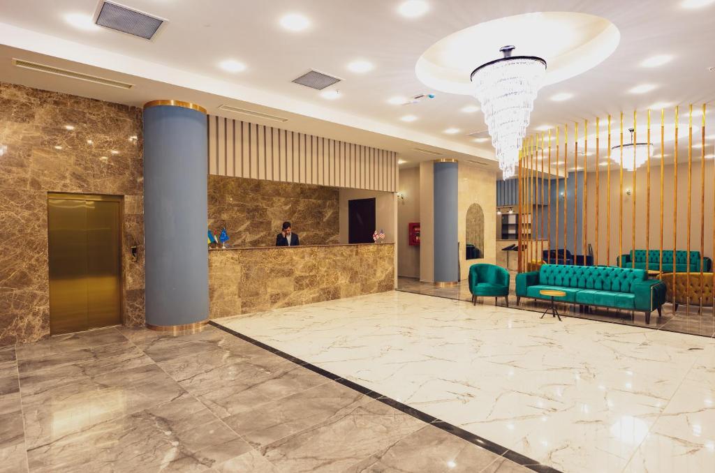 Posezení v ubytování Hotel Residence Plaza