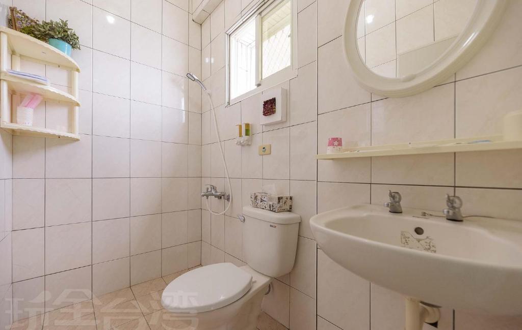Koupelna v ubytování 沿海地帶 海景民宿 coastland B&B