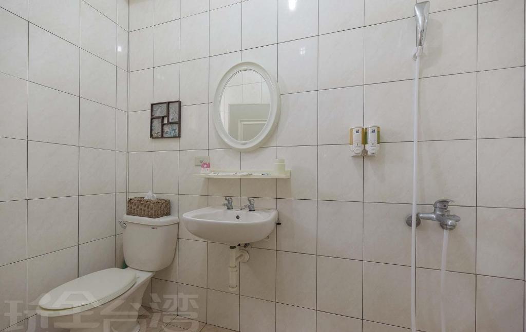 Koupelna v ubytování 沿海地帶 海景民宿 coastland B&B