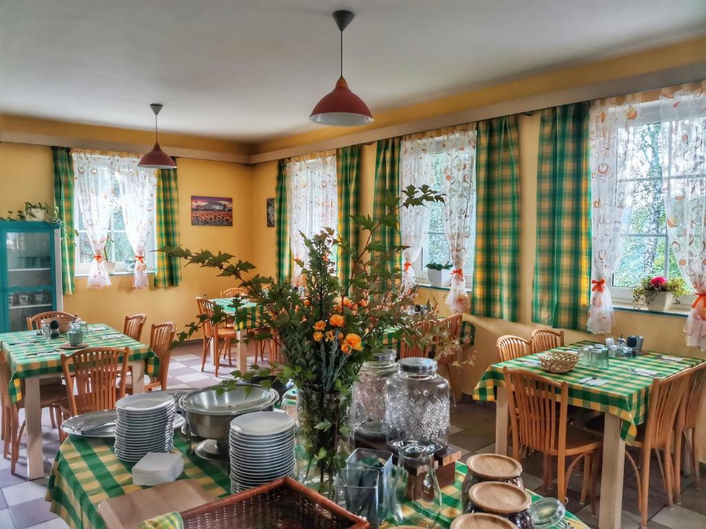 Restaurace v ubytování Penzion Pastviny