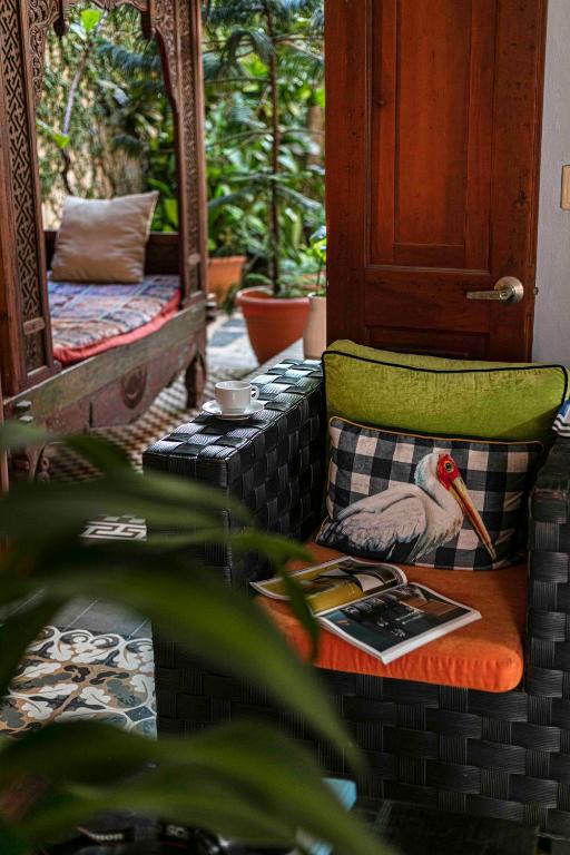 Posezení v ubytování Hotel Villa Colonial