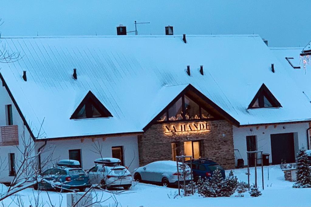 Apartmány Na handě v zimě