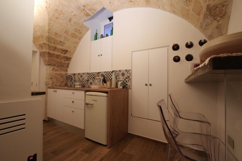 Kuchnia lub aneks kuchenny w obiekcie MATTEI LUXURY B&B