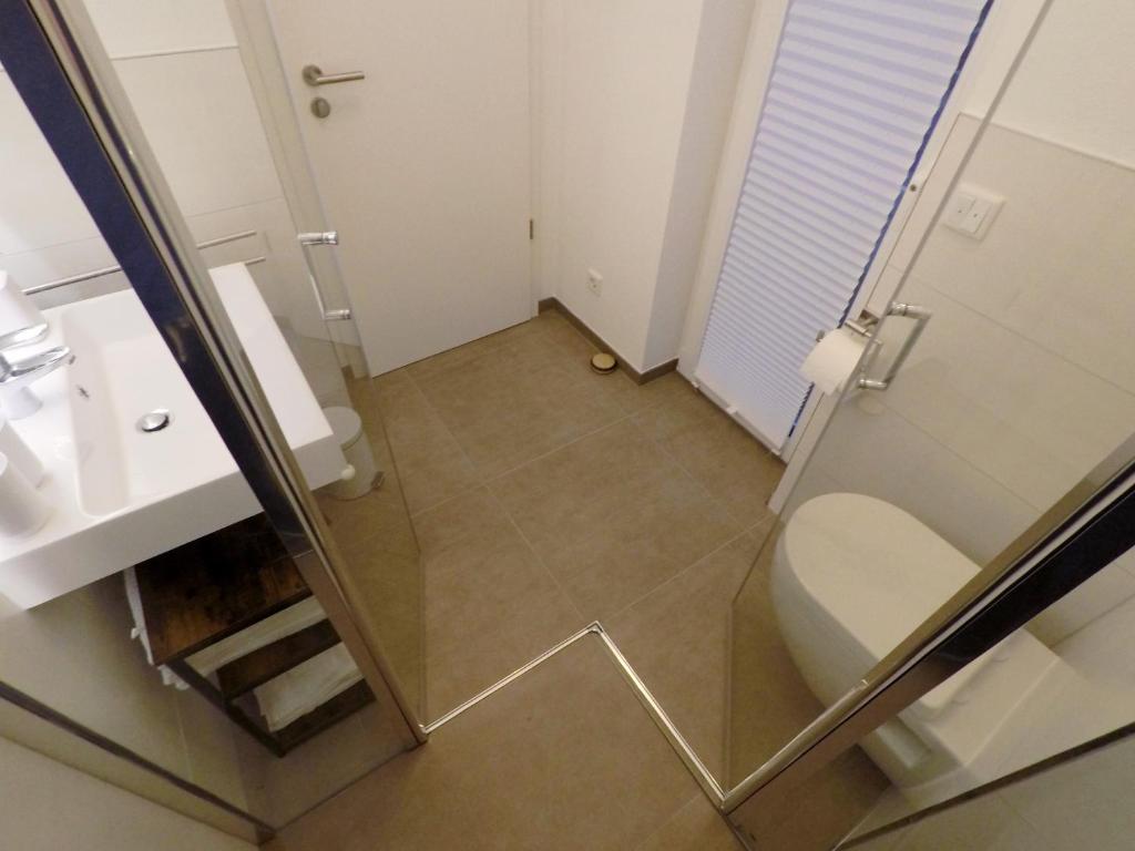 Koupelna v ubytování -Neubau- 42 qm Balkon-Apartment