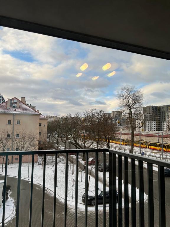 Balkón alebo terasa v ubytovaní W Apartament , nowoczesny ,4 osobowy,