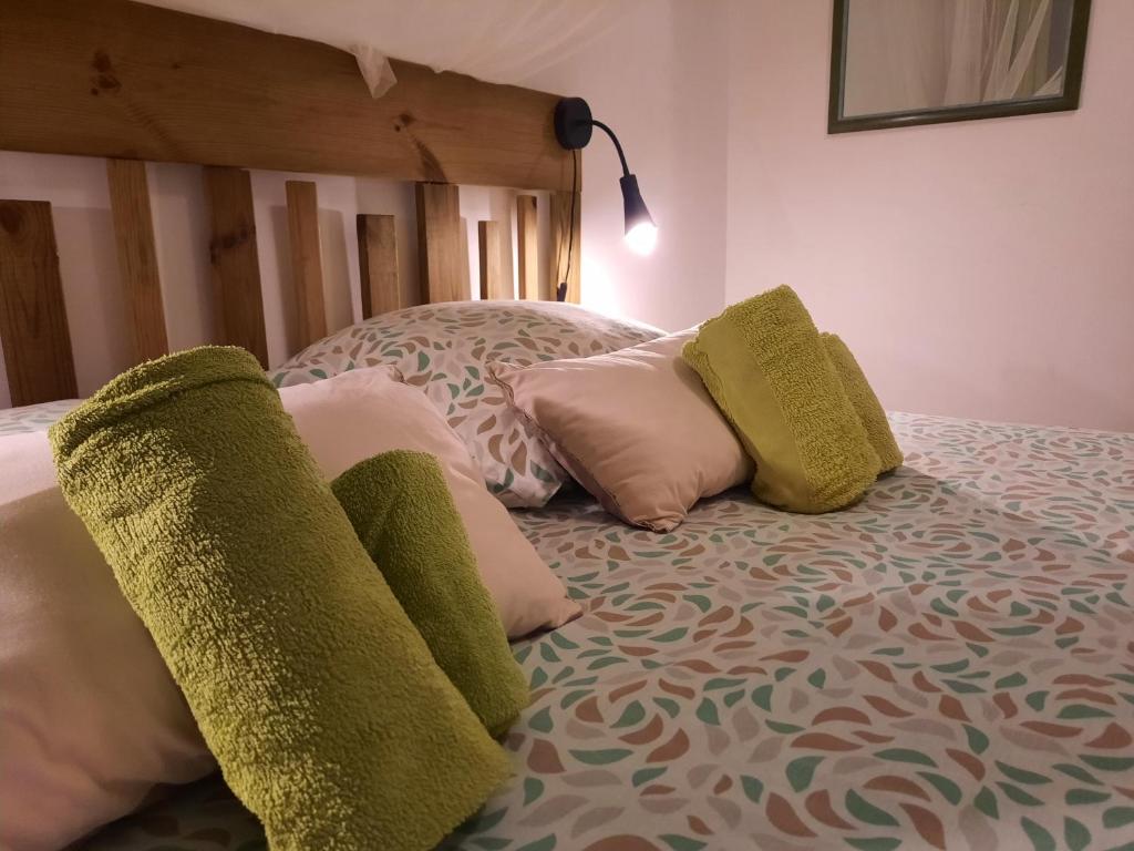 Postel nebo postele na pokoji v ubytování Villa Kannel