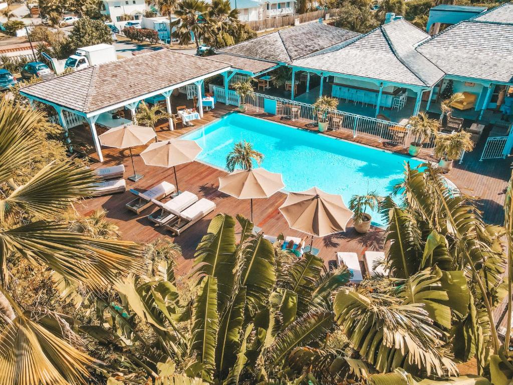 Bazén v ubytování Hotel La Plantation nebo v jeho okolí