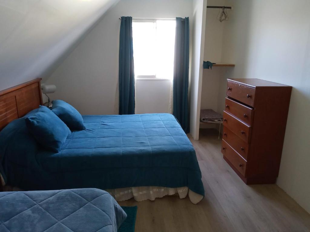 Postel nebo postele na pokoji v ubytování Colbun