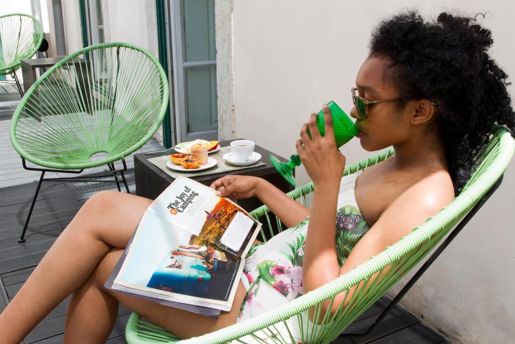 Hotel Gat Rossio - Resim 18