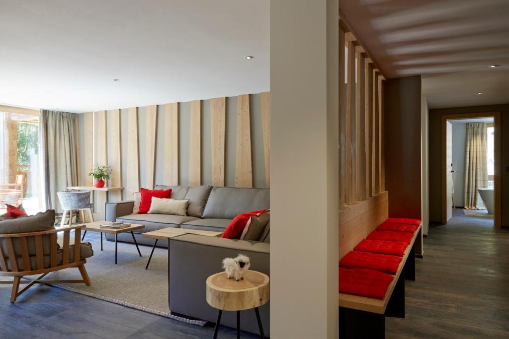 Prostor za sedenje u objektu La Vue Luxury Living Apartments
