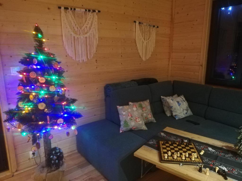 Posedenie v ubytovaní Domki całoroczne DŁUGOSZÓWKA pod Rzeszowem, Jacuzzi-Sauna-Basen-Alpaki