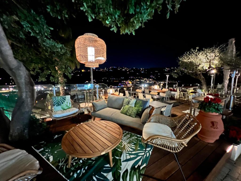Restauracja lub miejsce do jedzenia w obiekcie Villa Giada Resort