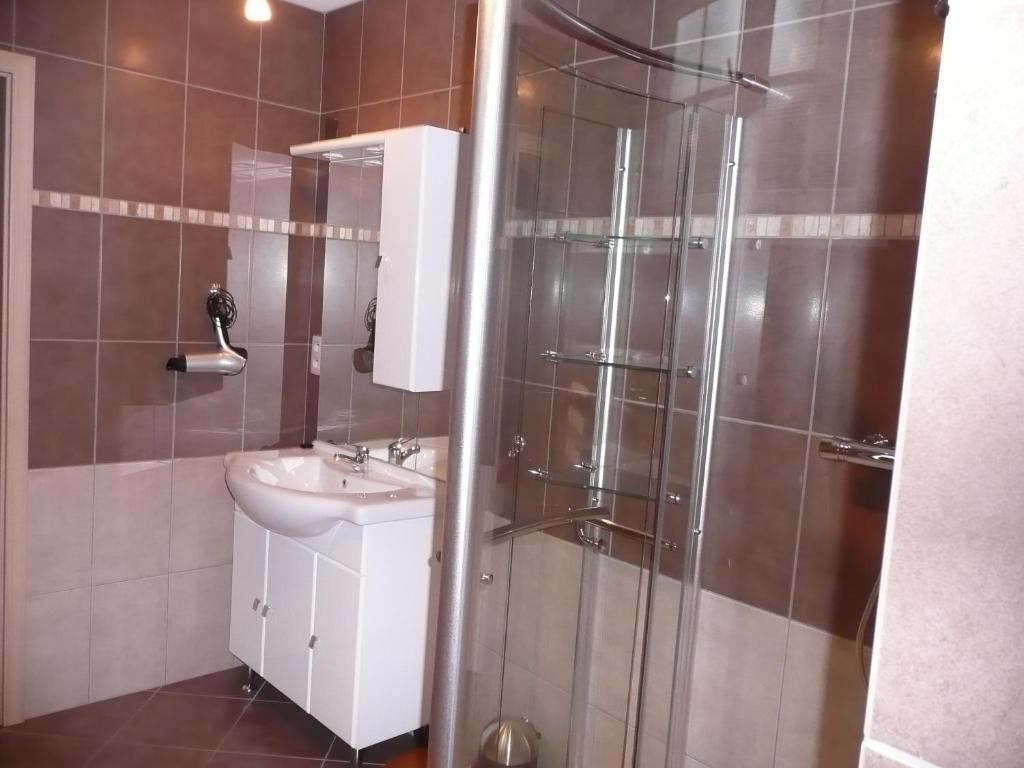 Koupelna v ubytování Ferienwohnung "Sweet Home"