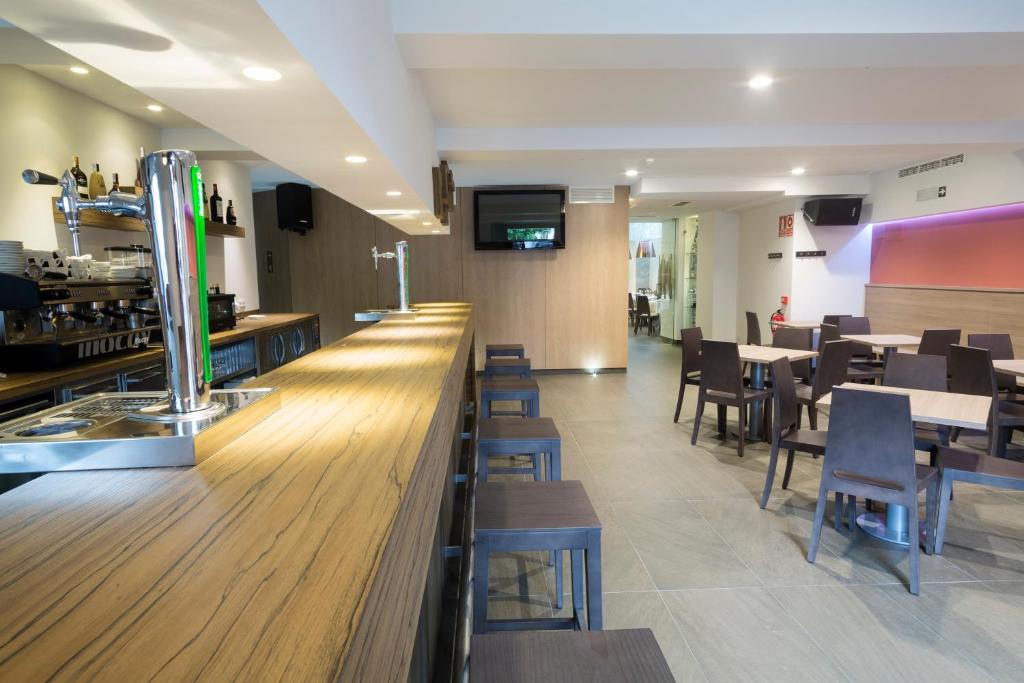Posezení v ubytování Hotel Rural Auñamendi