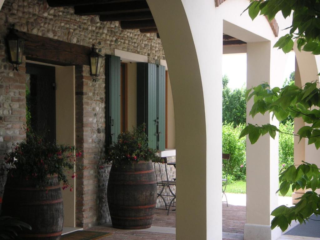 Zahrada ubytování Agriturismo Due Torri