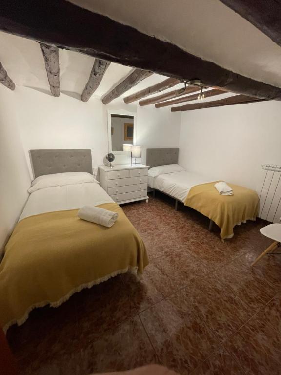 Postel nebo postele na pokoji v ubytování Casa Grasa