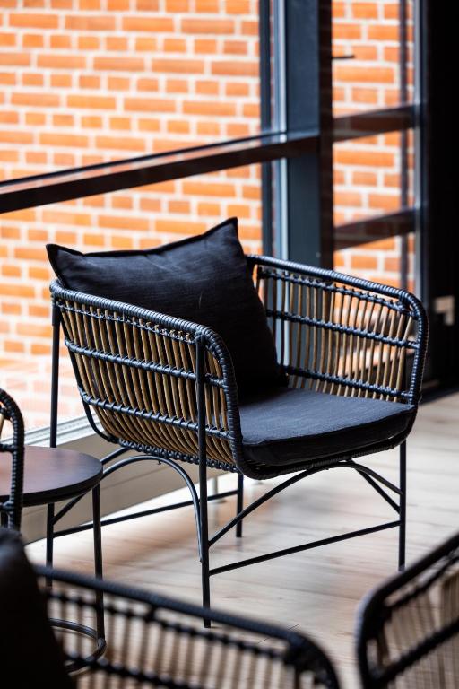 Posezení v ubytování Hotel Sønderborg Kaserne