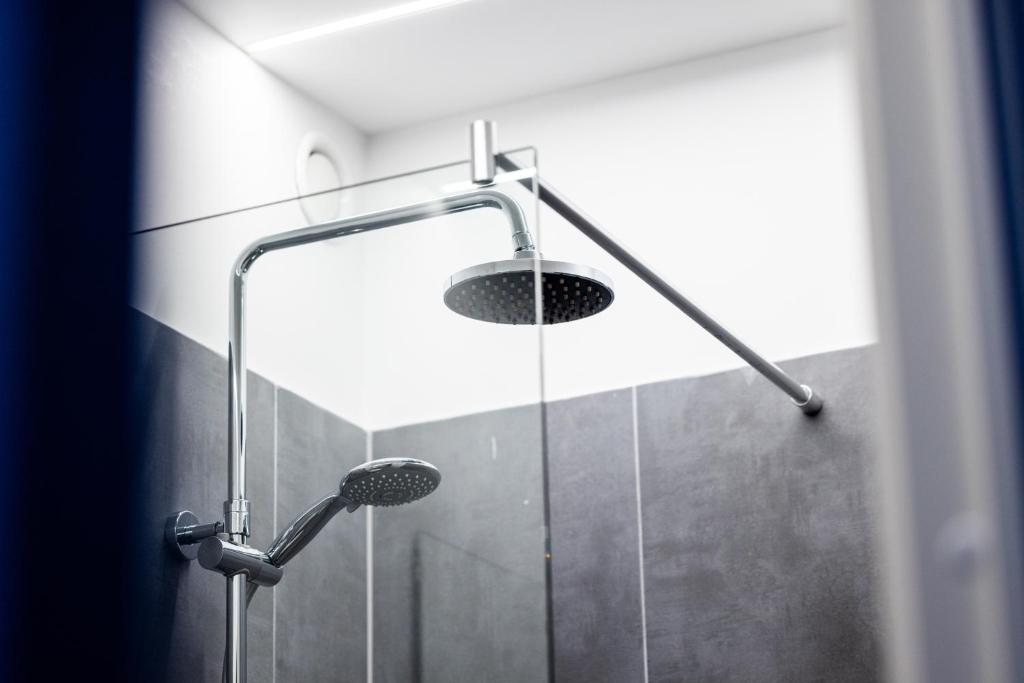 Koupelna v ubytování Hotel Sønderborg Kaserne