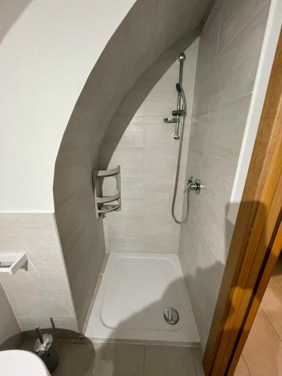 Koupelna v ubytování Il Borgo Antico B & B