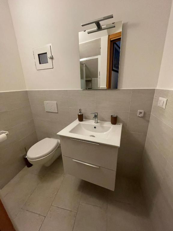 Koupelna v ubytování Il Borgo Antico B & B