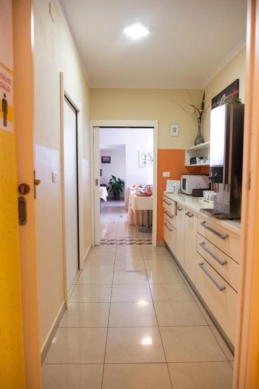 Kuchyň nebo kuchyňský kout v ubytování Garni Hotel Keltika