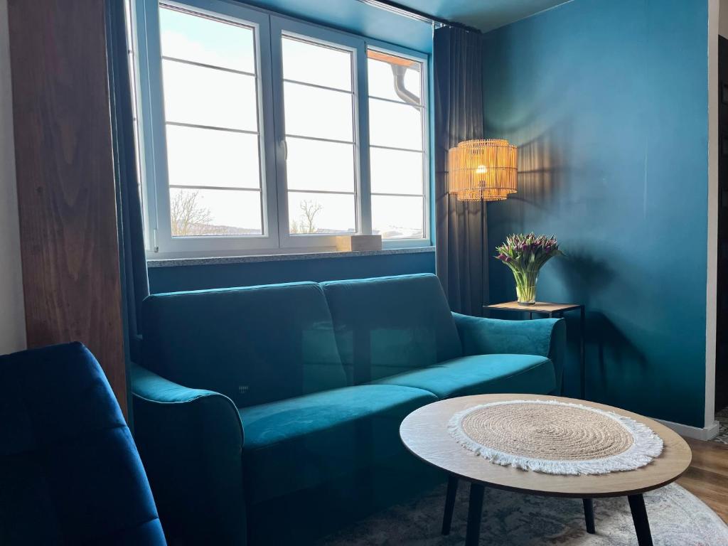 Posezení v ubytování Apartament Katarzyny Puzyńskiej