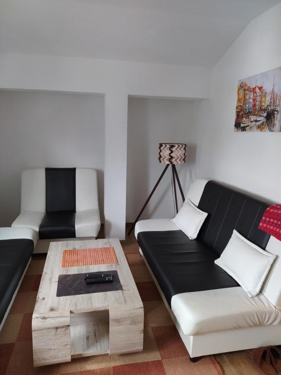 Posezení v ubytování Apartman Hare