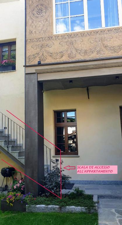 The facade or entrance of Casa di Sant'Anselmo Aosta - Il Parco