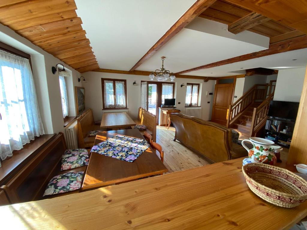 Posedenie v ubytovaní AGRITURISMO FARE BIO