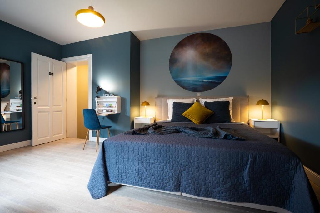 Postel nebo postele na pokoji v ubytování B&B Gaudium XII