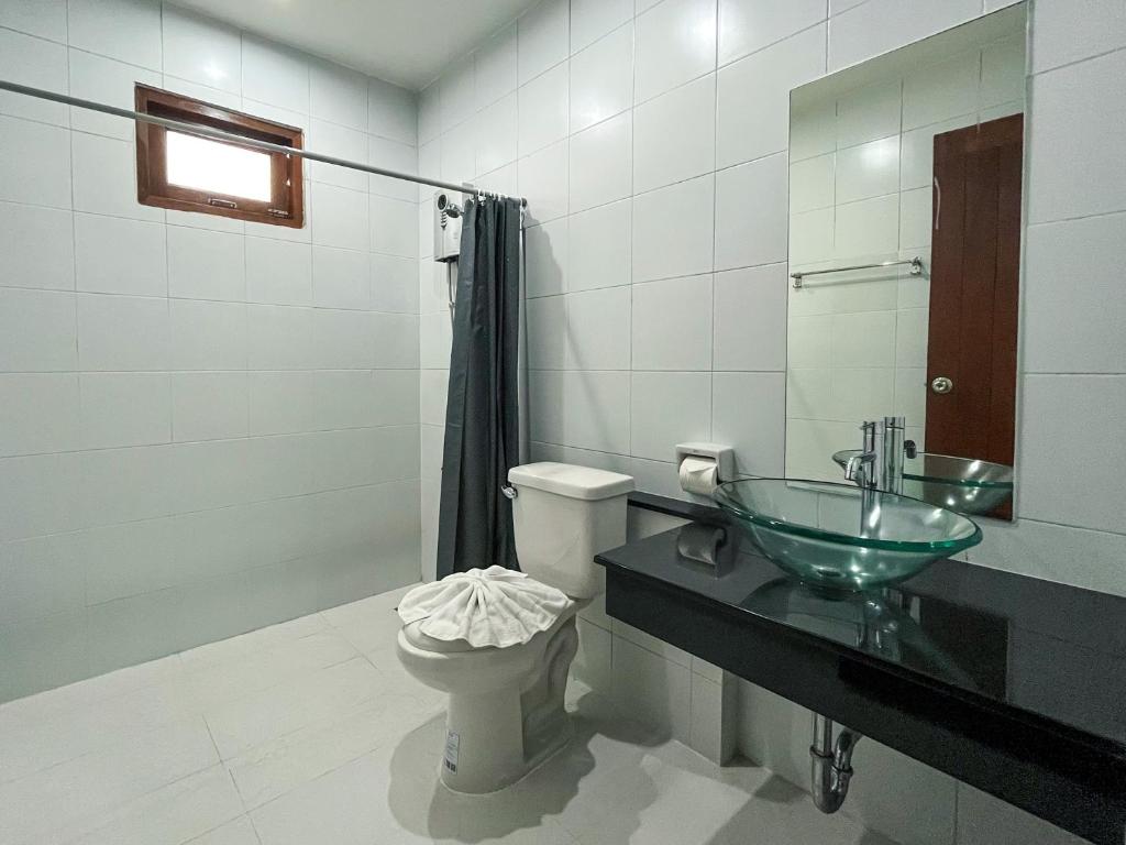 Koupelna v ubytování Purepamvillage
