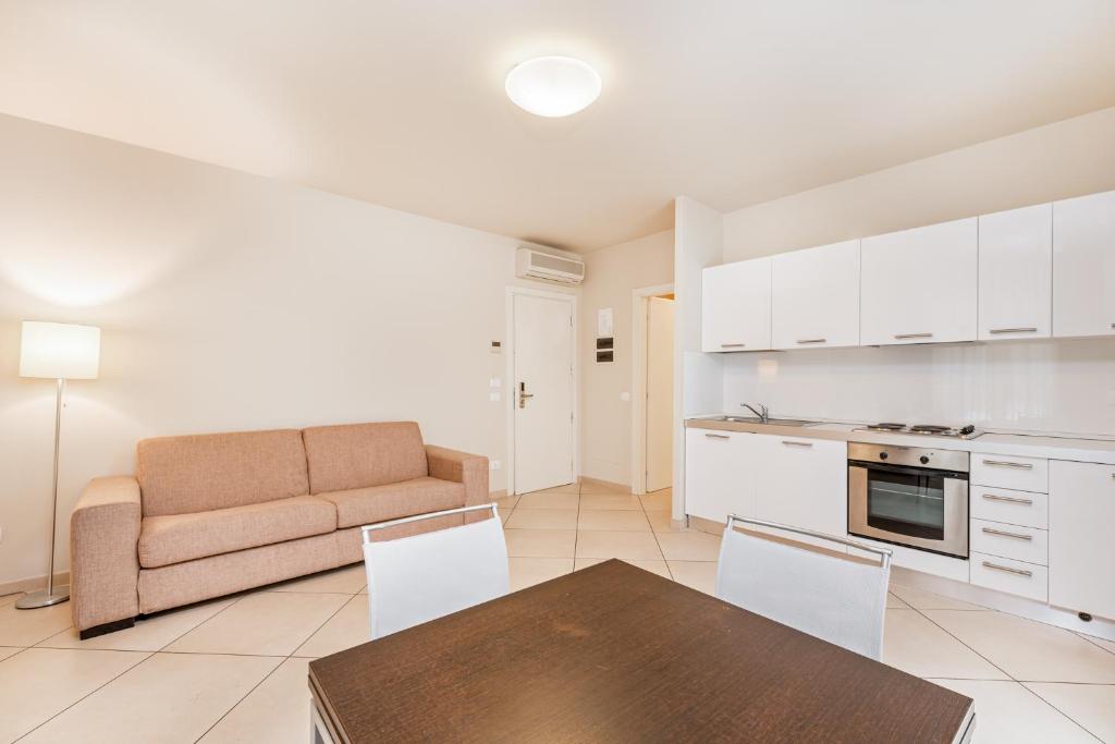 Kuchyň nebo kuchyňský kout v ubytování Hotel & Residence Exclusive
