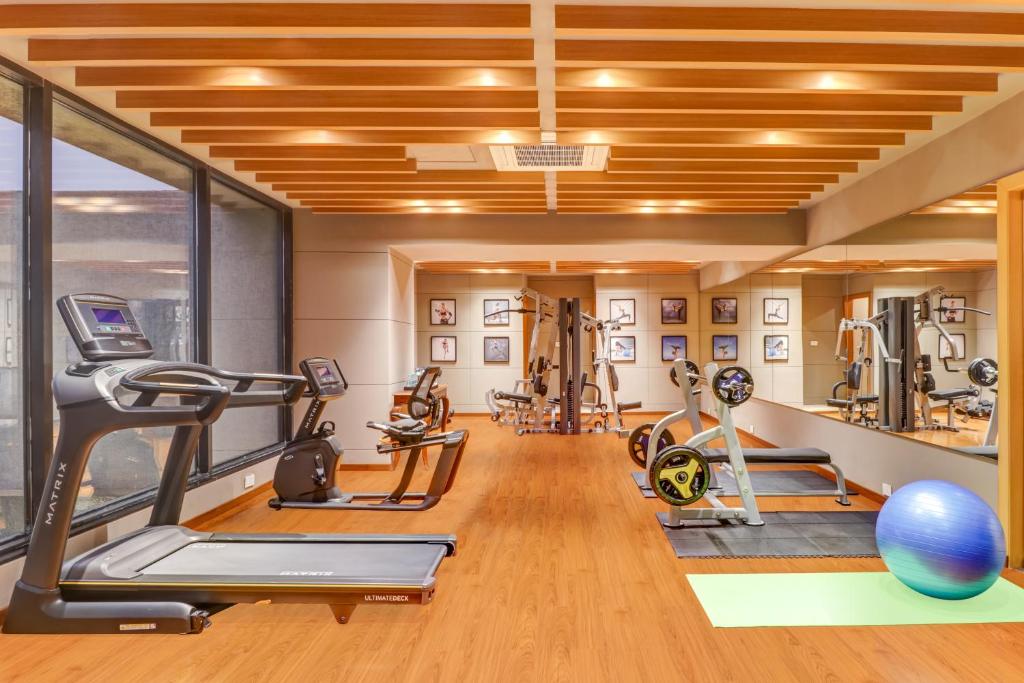 Fitness centrum a/nebo fitness zařízení v ubytování Lemon Tree Premier, Bhubaneswar