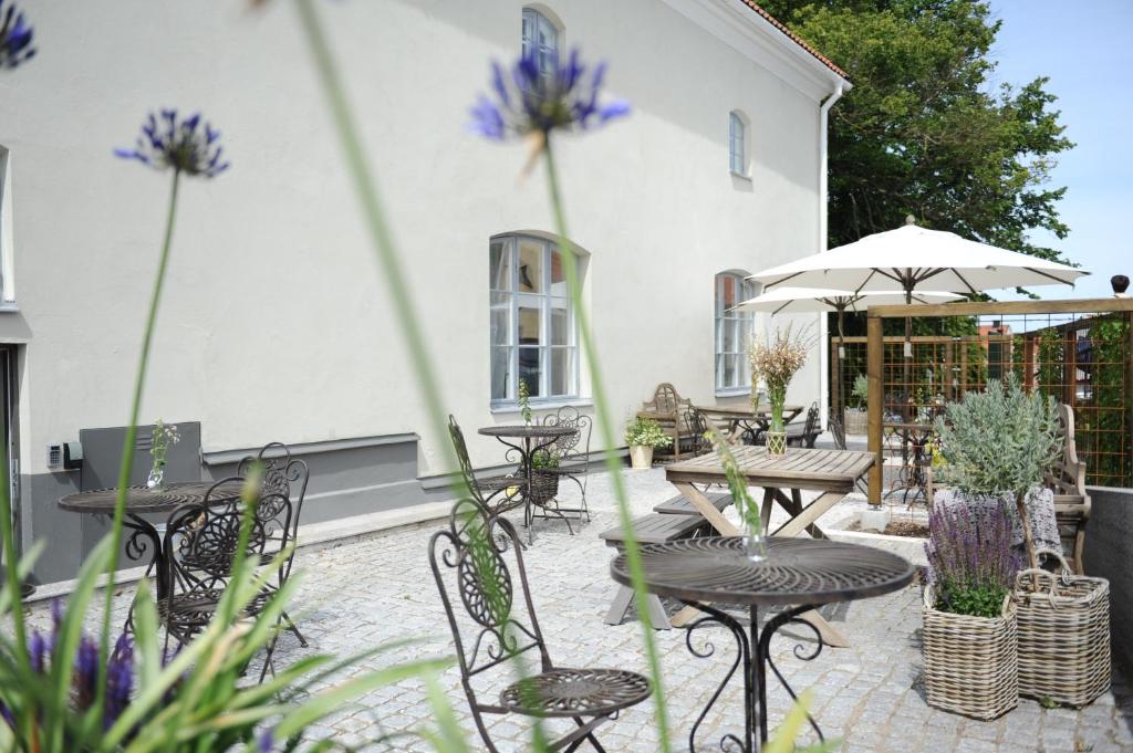 Zahrada ubytování Hotell Slottsbacken