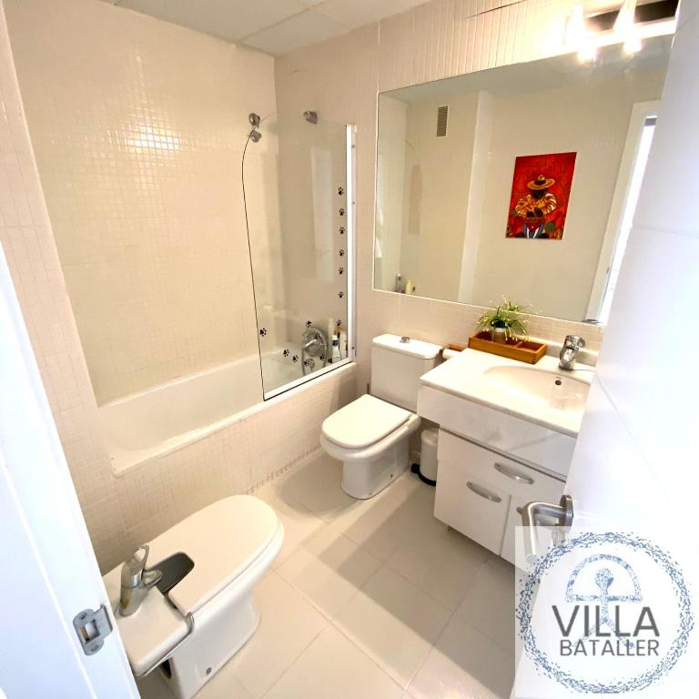Kúpeľňa v ubytovaní Villa Bataller I