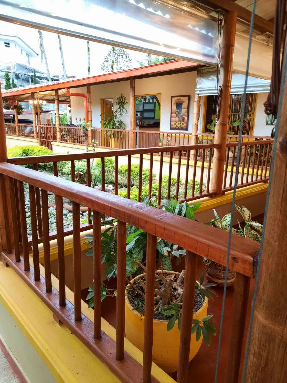 Rõdu või terrass majutusasutuses FINCA HOTEL DON JULIO